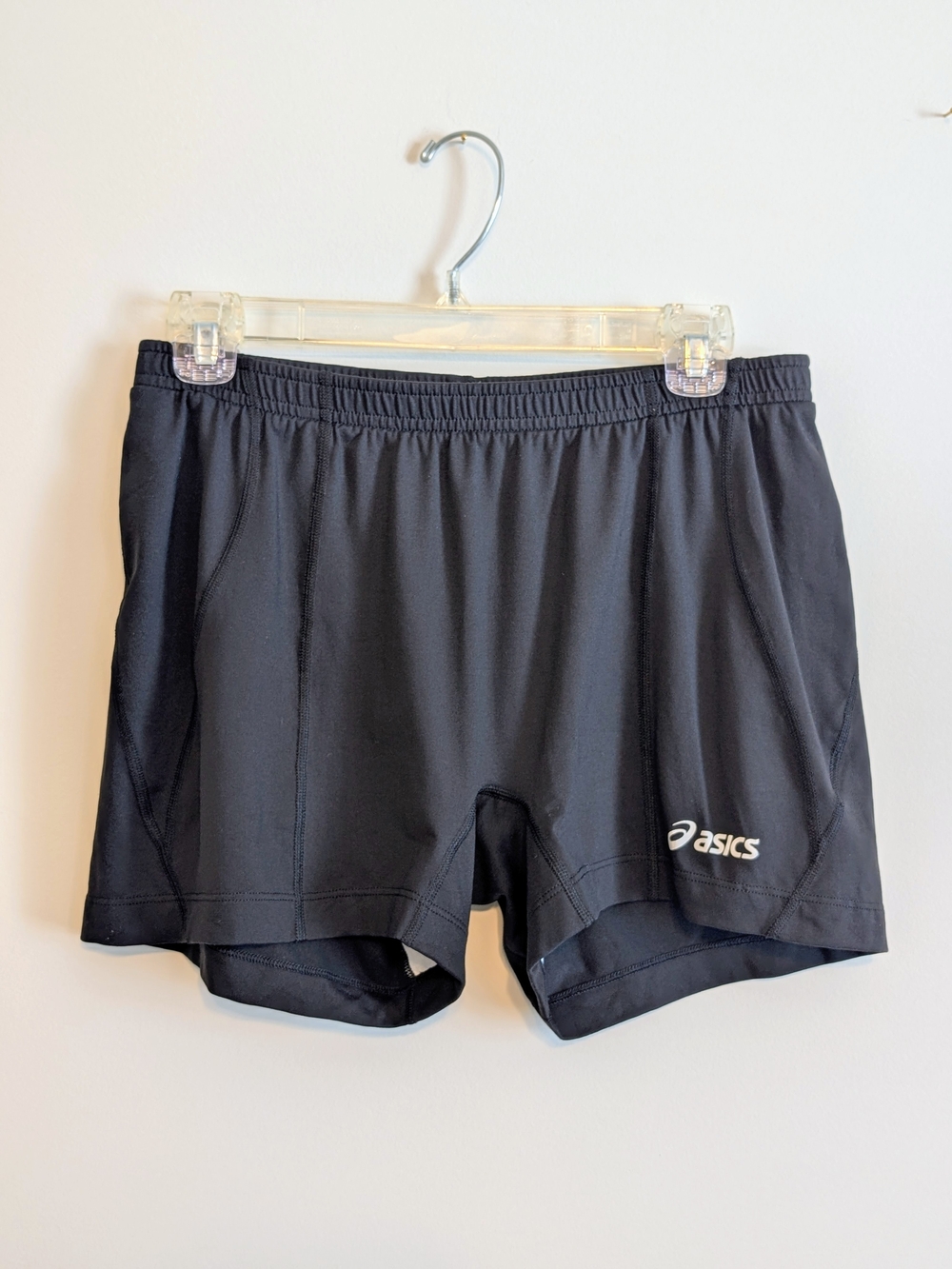 ASICS Women's Black Athletic Volleyball Training Shorts XL